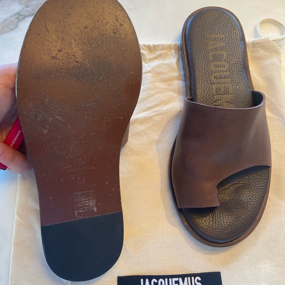 Jacquemus Leather Les Tatanes Sandals - 10.5 (43) main image 4